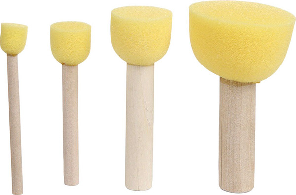 Изображение товара Набор губок для рисования Малевичъ 195042 (4шт)