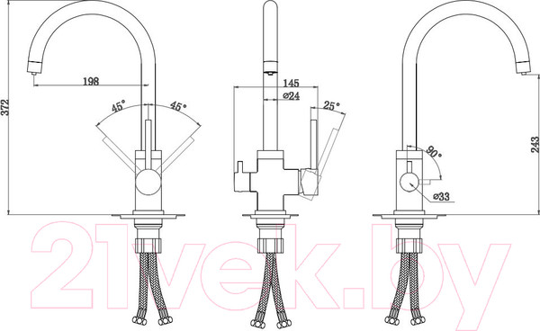 Изображение товара Смеситель Paulmark Essen Es213211-308