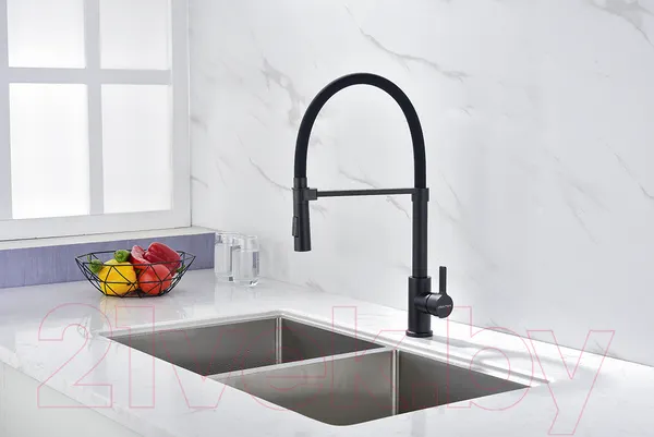 Изображение товара Смеситель Paulmark Halt Ha214021-401 (антрацит)