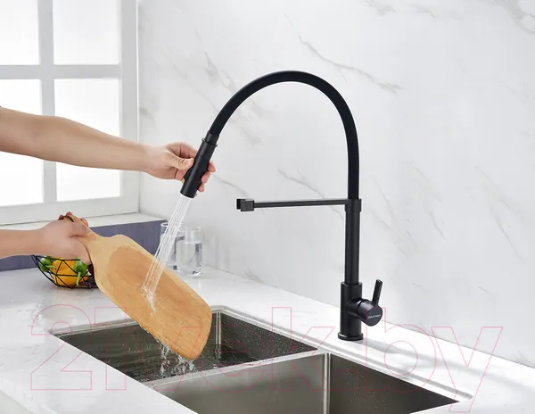Изображение товара Смеситель Paulmark Halt Ha214021-401 (антрацит)