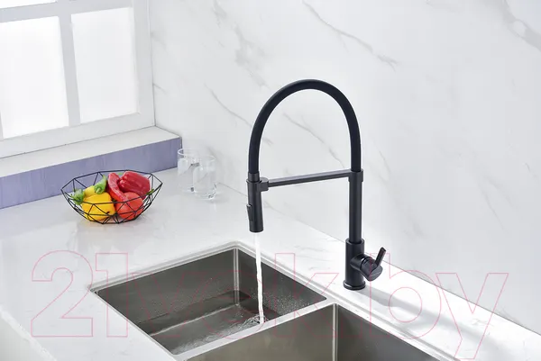Изображение товара Смеситель Paulmark Halt Ha214021-401 (антрацит)
