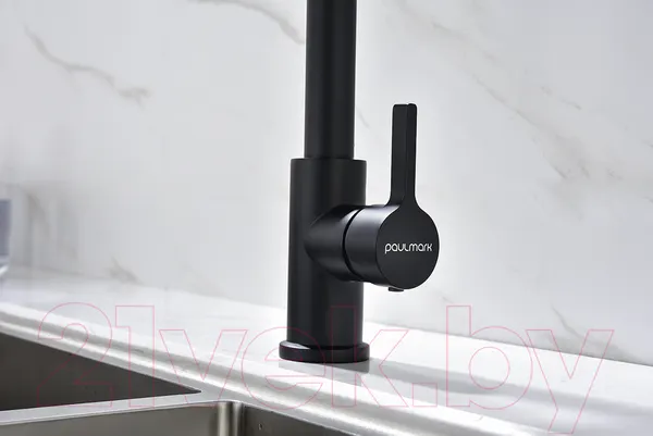 Изображение товара Смеситель Paulmark Halt Ha214021-401 (антрацит)