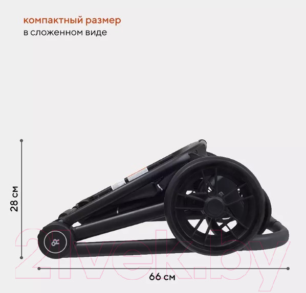 Изображение товара Детская прогулочная коляска Rant Energy Basic / RA096 (коралловый)