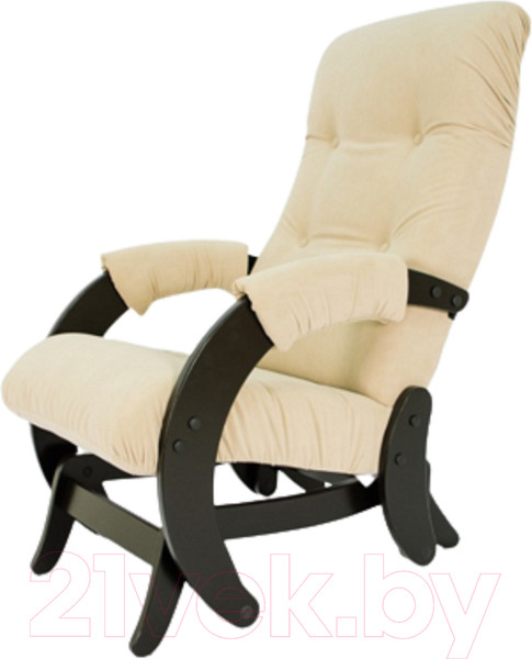 Изображение товара Кресло-маятник Glider 68 550x880x1000 (бежевый/венге)