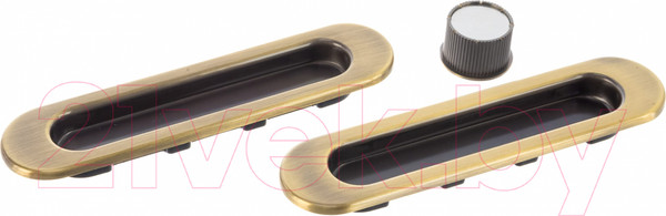 Изображение товара Ручка дверная Ренц INSDH 401 AB (бронза античная)