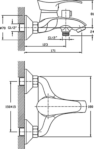 Изображение товара Смеситель Haiba HB6001