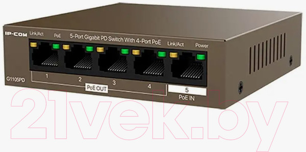 Изображение товара Коммутатор Tenda G1105PD