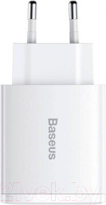 Изображение товара Адаптер питания сетевой Baseus Compact Quick Charger / CCXJ-E02 (белый)