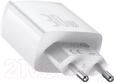 Изображение товара Адаптер питания сетевой Baseus Compact Quick Charger / CCXJ-E02 (белый)