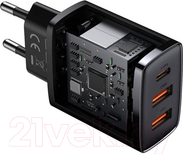 Изображение товара Адаптер питания сетевой Baseus Compact Quick Charger / CCXJ-E01 (черный)