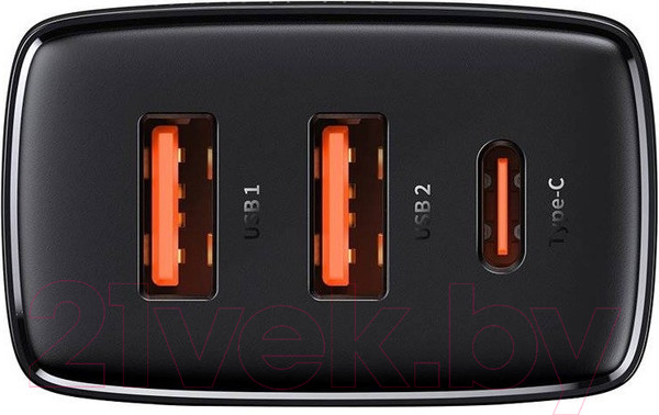 Изображение товара Адаптер питания сетевой Baseus Compact Quick Charger / CCXJ-E01 (черный)