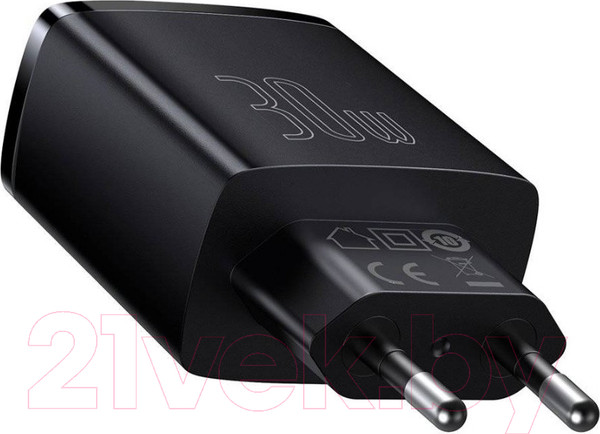 Изображение товара Адаптер питания сетевой Baseus Compact Quick Charger / CCXJ-E01 (черный)