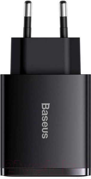 Изображение товара Адаптер питания сетевой Baseus Compact Quick Charger / CCXJ-E01 (черный)