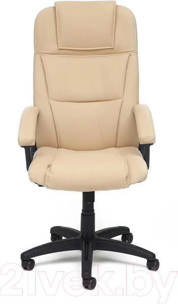 Изображение товара Кресло офисное Tetchair Bergamo кожзам (бежевый 36-34)