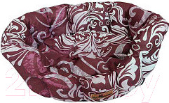 Изображение товара Лежанка для животных Happy Friends Ракушка №1 stm 139 (вишневый)