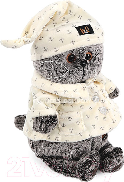 Изображение товара Мягкая игрушка Budi Basa Басик в пижаме / Ks19-024