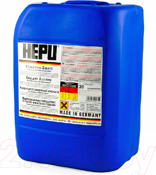 Изображение товара Антифриз Hepu G11  концентрат / P999-020 (20л, синий)