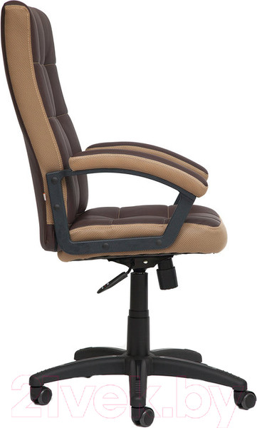 Изображение товара Кресло офисное Tetchair Trendy экокожа/ткань (коричневый/бронзовый)