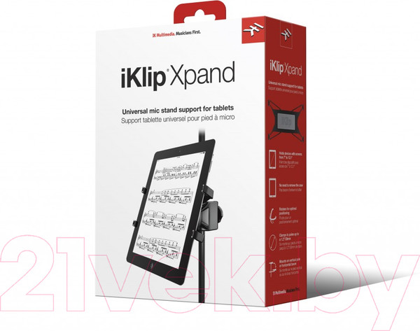 Изображение товара Держатель для смартфонов IK Multimedia iKlip Xpand