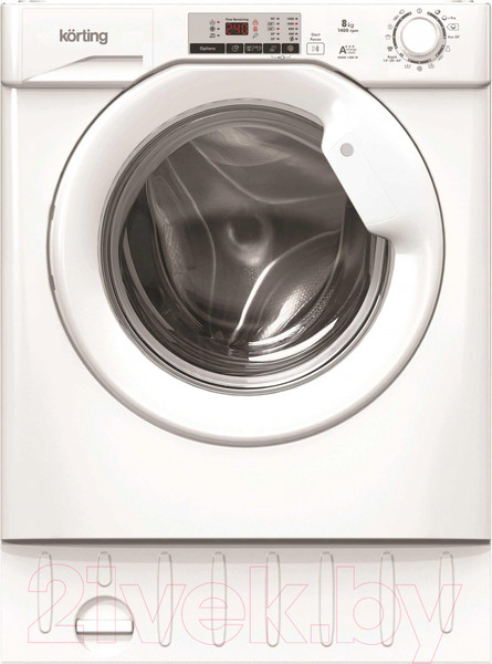 Изображение товара Стиральная машина встраиваемая Korting KWMI 1480 WI