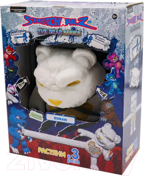 Изображение товара Сквиш Stretchapalz Evil Bears Мишка Соран / 992912-2
