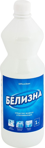 Изображение товара Универсальное чистящее средство OfficeClean Белизна отбеливающее (1л)
