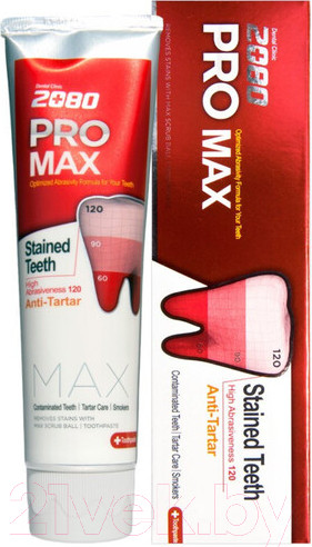 Изображение товара Зубная паста KeraSys Dental Clinic 2080 Pro Ma Максимальная защита (125г)