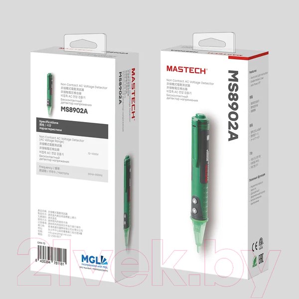 Изображение товара Детектор скрытой проводки Mastech MS8902A