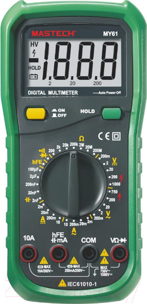 Изображение товара Мультиметр цифровой Mastech MY61N