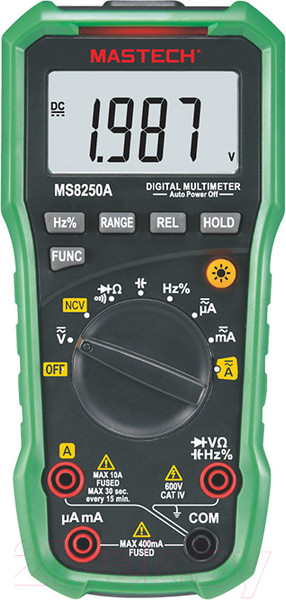 Изображение товара Мультиметр цифровой Mastech MS8250A