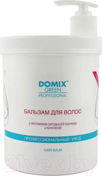 Изображение товара Бальзам для волос Domix Green С кератином (1л)