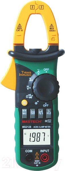 Изображение товара Клещи токоизмерительные Mastech MS2128