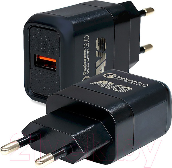 Изображение товара Адаптер питания сетевой AVS Quick Charge UT-713