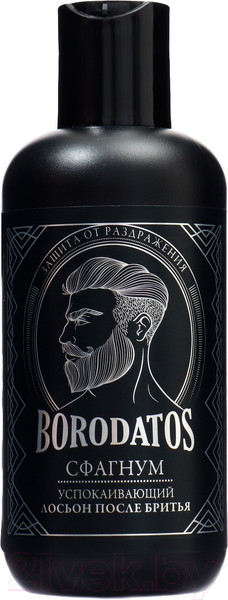 Изображение товара Лосьон после бритья Borodatos Сфагнум успокаивающий (200мл)