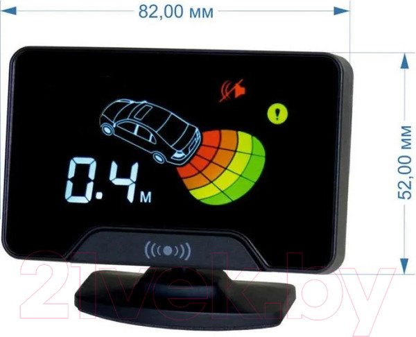 Изображение товара Парковочный радар AAALine LCD-14 (белый)
