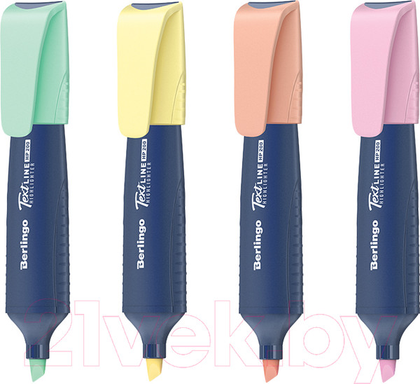 Изображение товара Набор маркеров Berlingo Textline HP200 / T5020 (4цв)