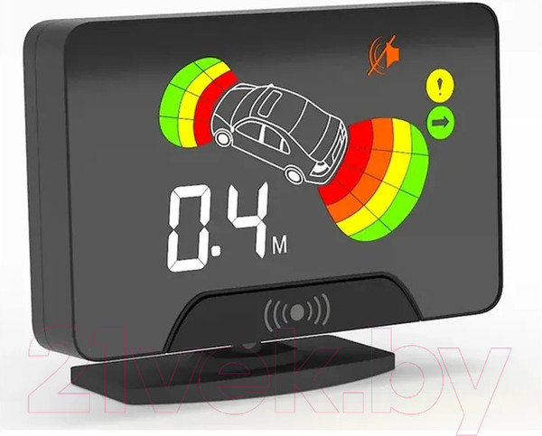 Изображение товара Парковочный радар AAALine LCD-18 (белый)
