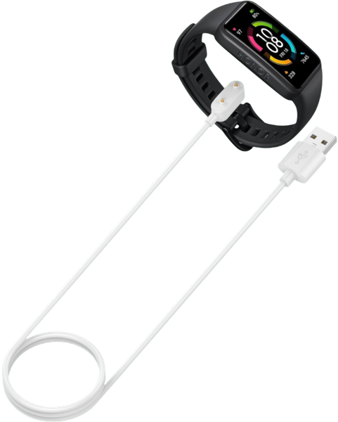 Изображение товара Зарядный кабель Bingo Для Huawei Band 6/Watch Fit/Honor Band 6/Watch ES (белый)
