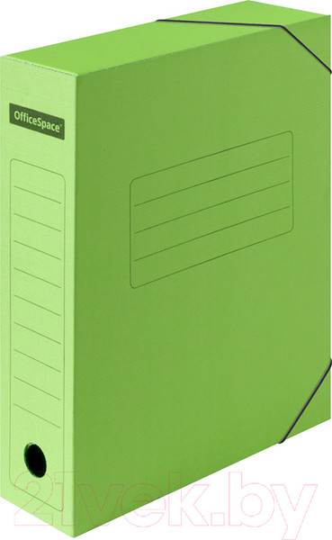 Изображение товара Коробка архивная OfficeSpace 225425 (зеленый)