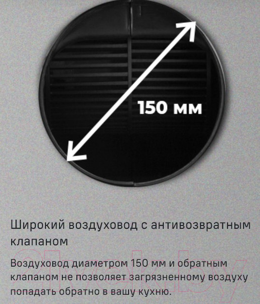 Изображение товара Вытяжка коробчатая Maunfeld Bath Isla 401 (белый)