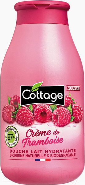 Изображение товара Гель для душа Cottage Raspberry Cream Moisturizing Shower Milk (250мл)