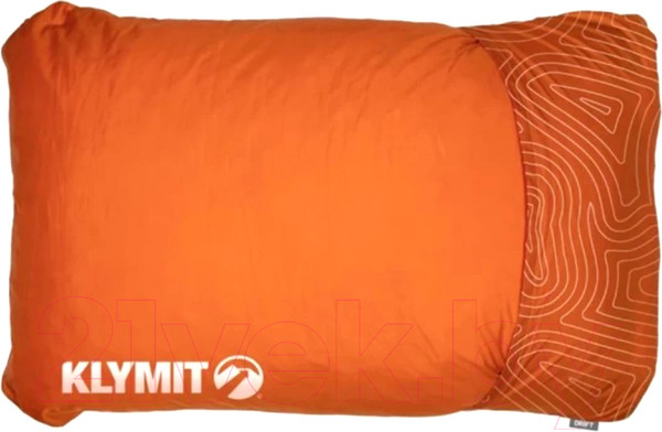 Изображение товара Подушка туристическая Klymit Drift Camp Pillow Regular (оранжевый)