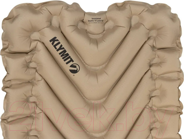 Изображение товара Туристический коврик Klymit Insulated Static V Luxe Sl (песочный)