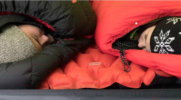 Изображение товара Туристический коврик Klymit Insulated Double V (оранжевый)