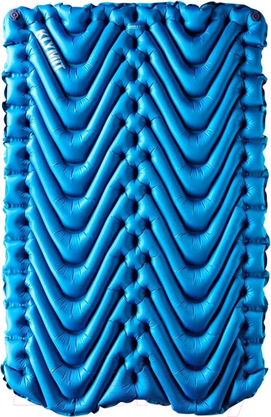 Изображение товара Туристический коврик Klymit Static V pad Double (синий)