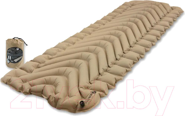 Изображение товара Туристический коврик Klymit Insulated Static V Recon (песочный)