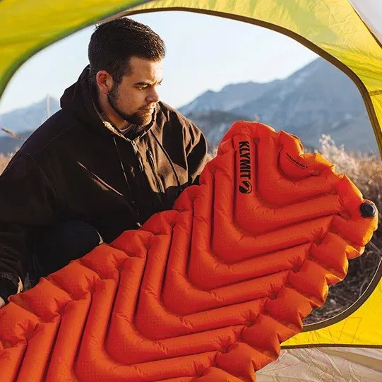 Изображение товара Туристический коврик Klymit Insulated Static V (оранжевый)