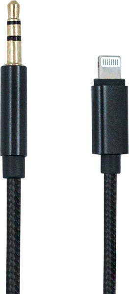 Изображение товара Кабель Bingo AUX Lightning (черный)