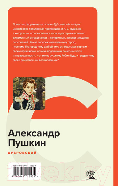 Изображение товара Книга Эксмо Дубровский (Пушкин А.)