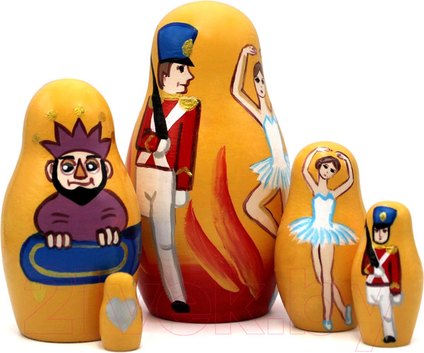 Изображение товара Матрешка сувенирная Брестская Фабрика Сувениров Стойкий оловянный солдатик / 5328
